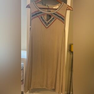 Umgee Ladies Tan Dress Size Small